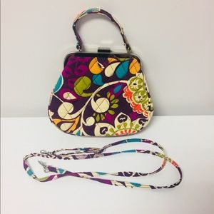 Vera Bradley small purse with detachable strap